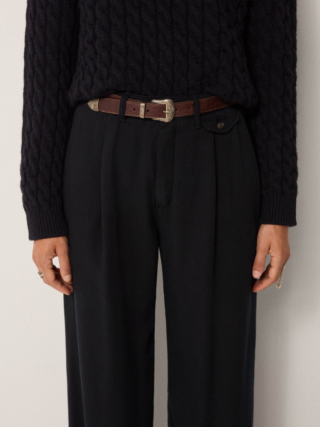 Pantalone Maison Hotel Keaton Hall Night Blue