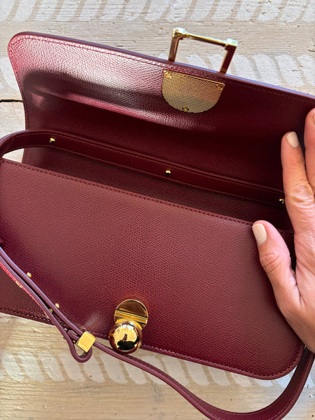 Borsa Maestoso Eon baguette bordeaux