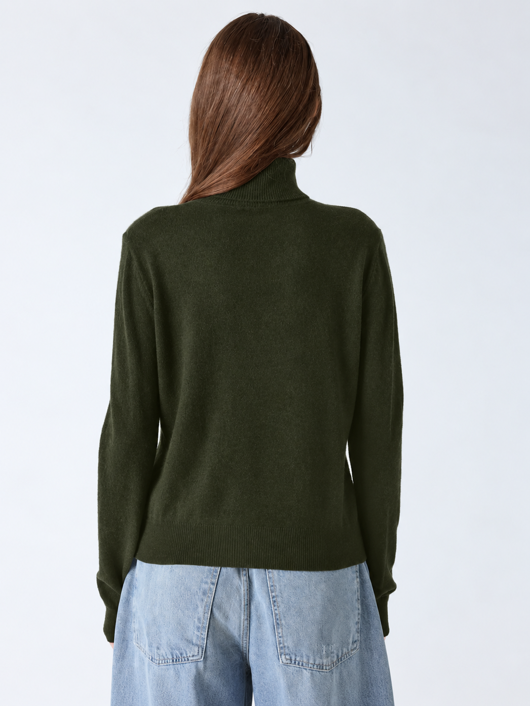 Maglione Absolut Cashmere Themys dark artichoke
