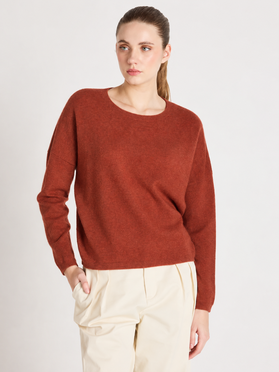 Maglione Absolut Cashmere Kaira clay