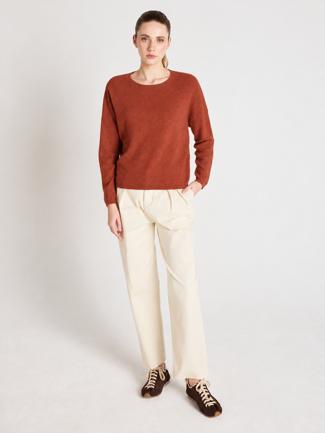 Maglione Absolut Cashmere Kaira clay