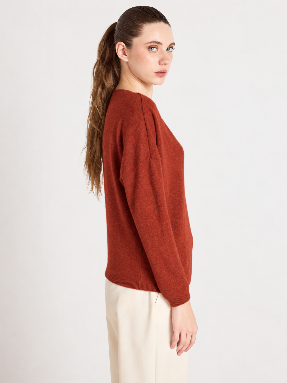 Maglione Absolut Cashmere Kaira clay