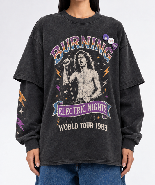 T-shirt Newtone Klimer 1983 pepper