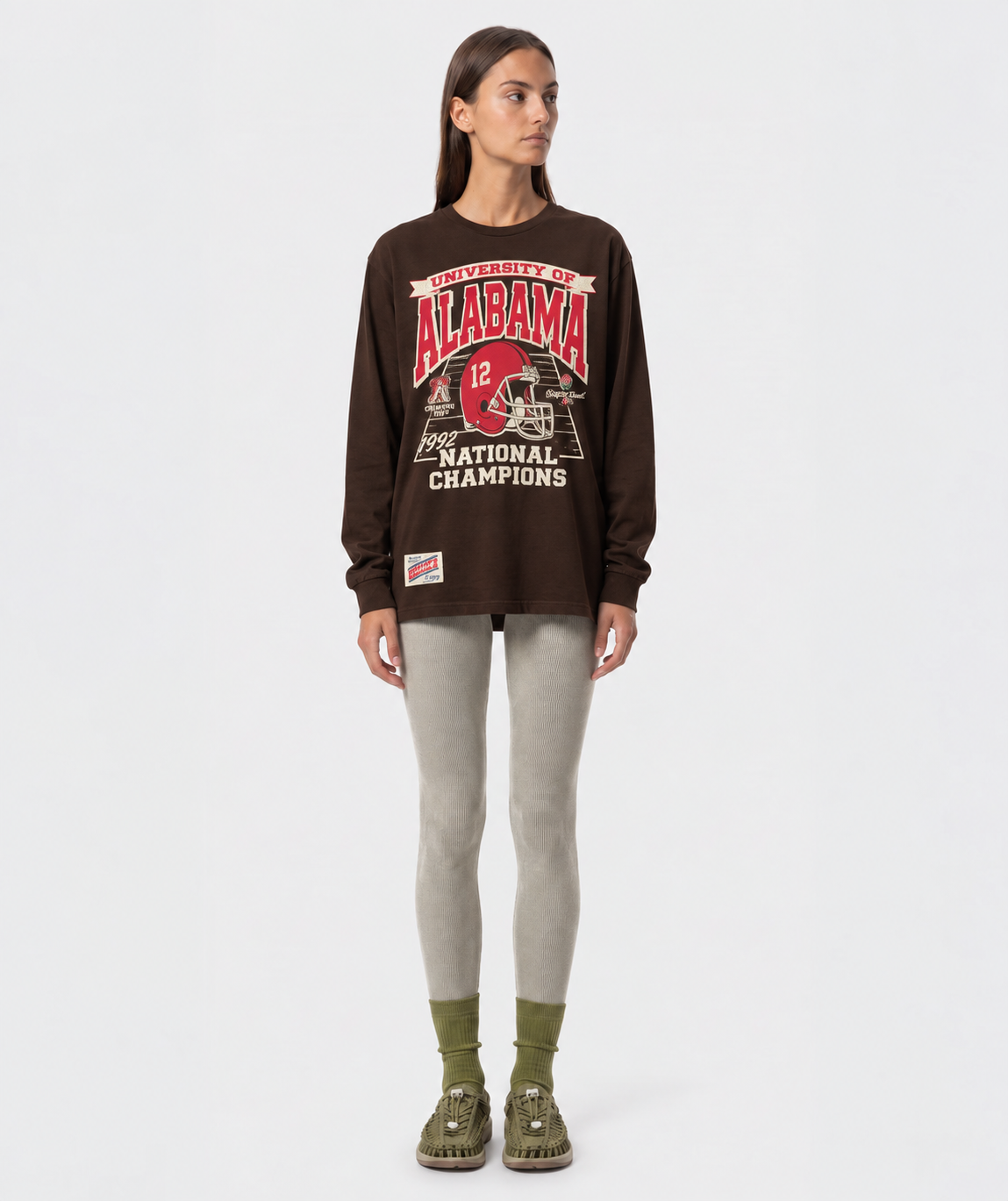 T-shirt Newtone Parker Nation brown