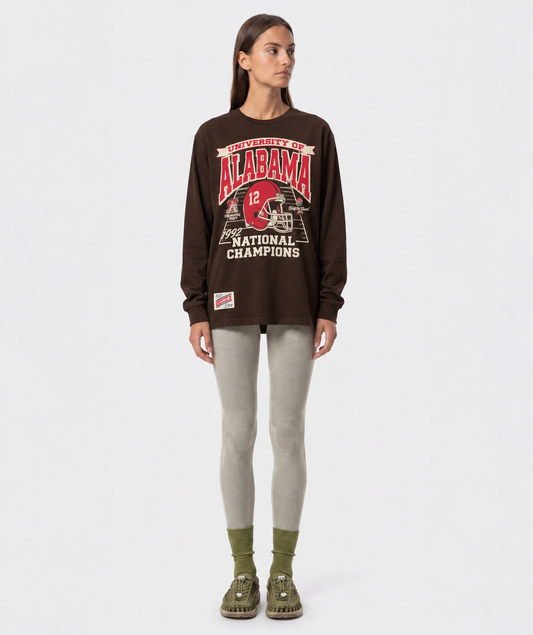 T-shirt Newtone Parker Nation brown