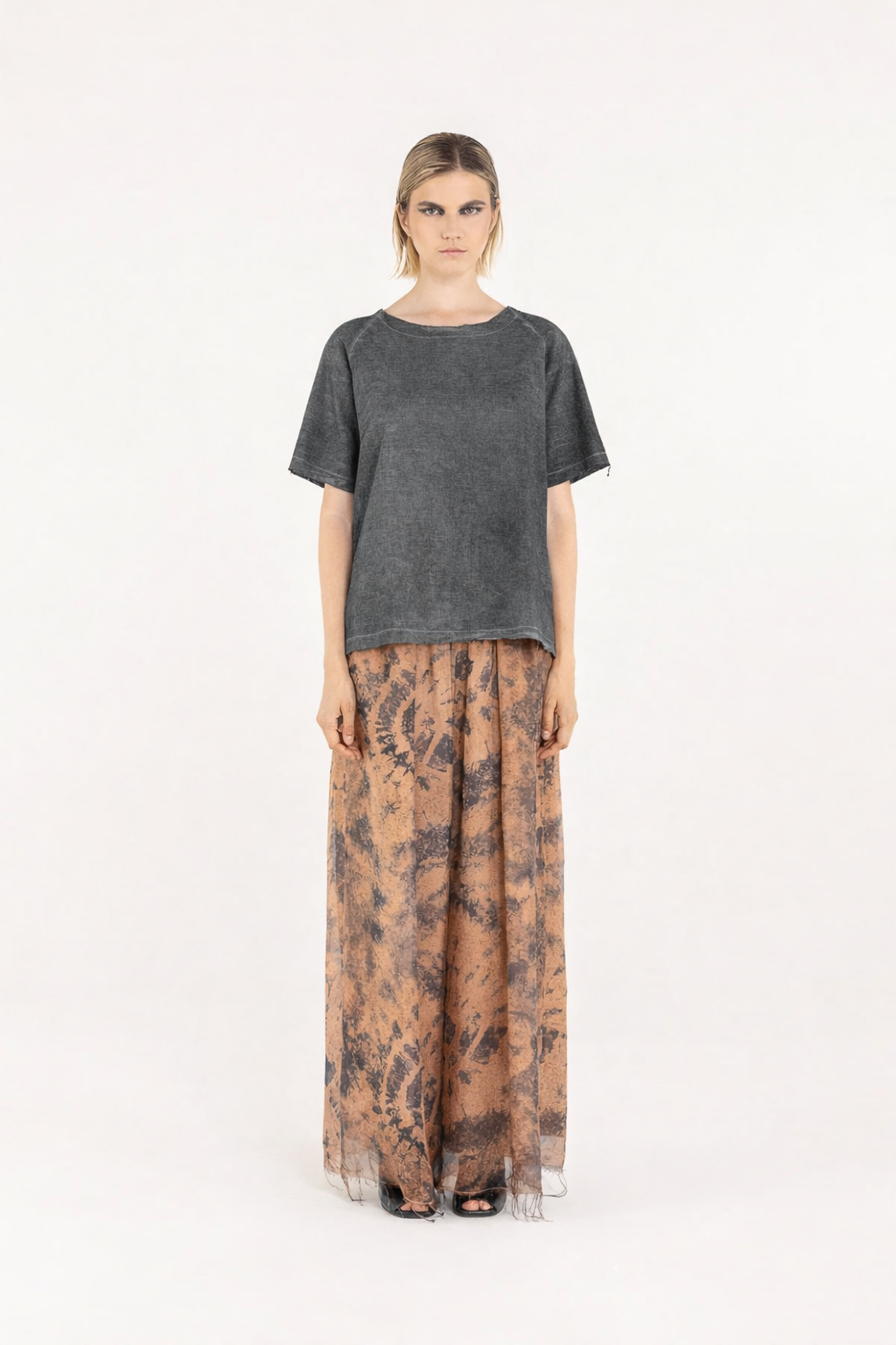 T-shirt Sanctamuerte Ash Grey