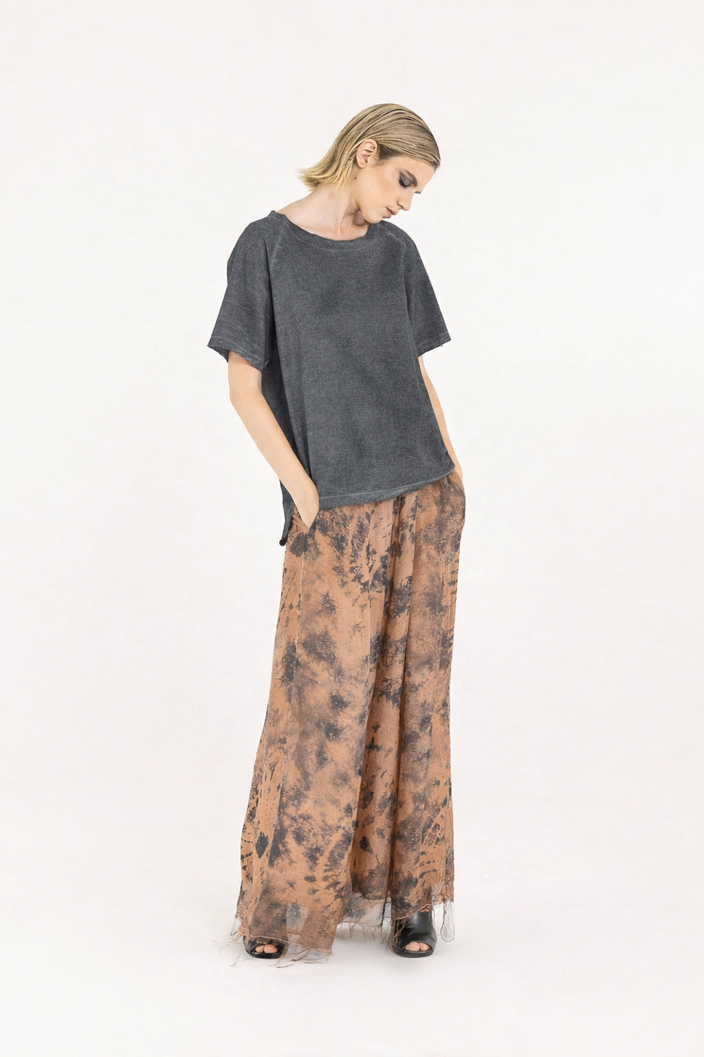 T-shirt Sanctamuerte Ash Grey