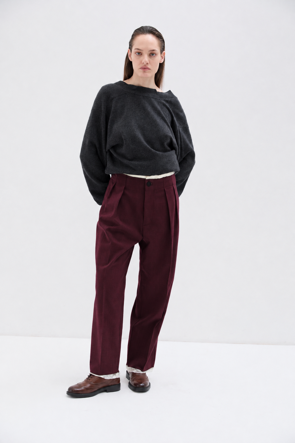 Pantalone Phisique Du Role bourgogne + butter