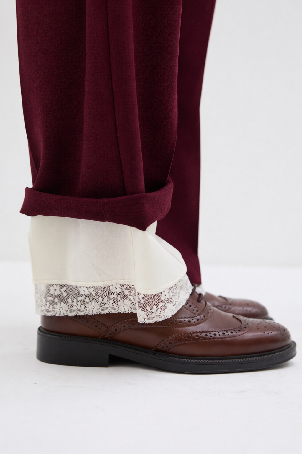 Pantalone Phisique Du Role bourgogne + butter