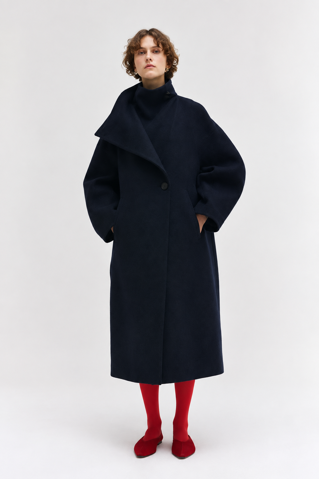 Cappotto Tela Scott blu scuro
