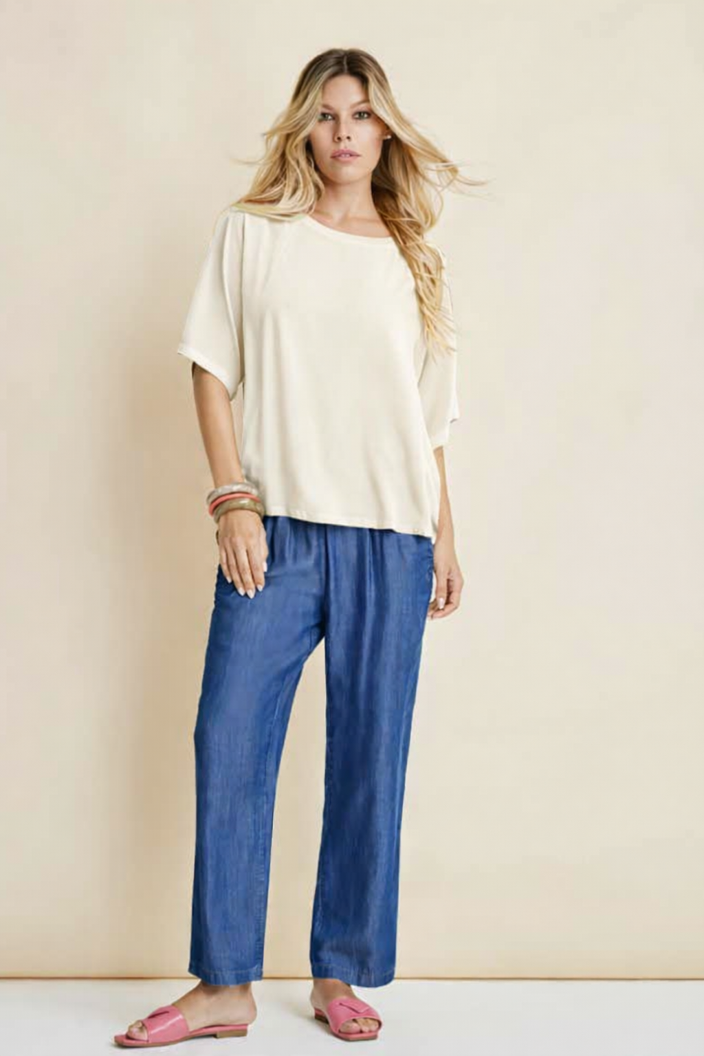 T-shirt Flirt avorio