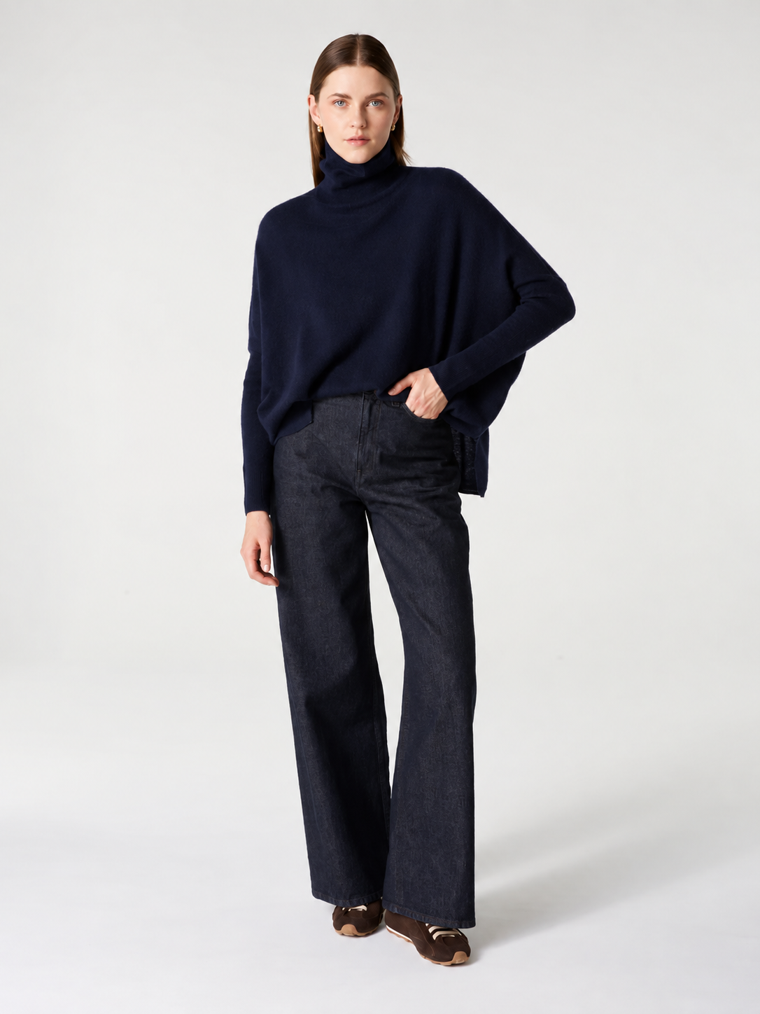 Maglione Absolut Cashmere Clara navy