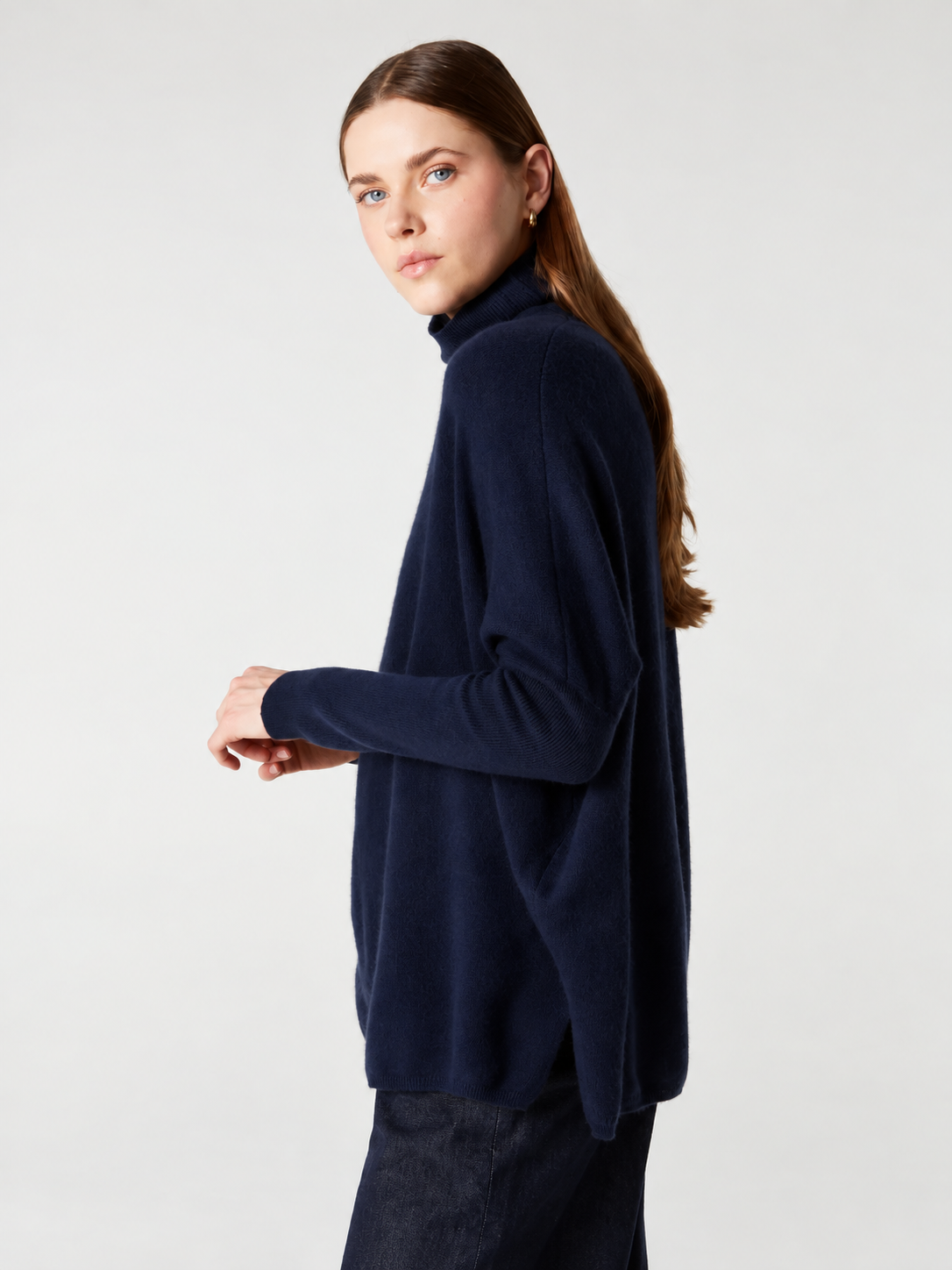 Maglione Absolut Cashmere Clara navy