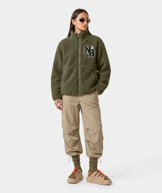 Giacca Newtone Sherpa Carter Varsity kaki
