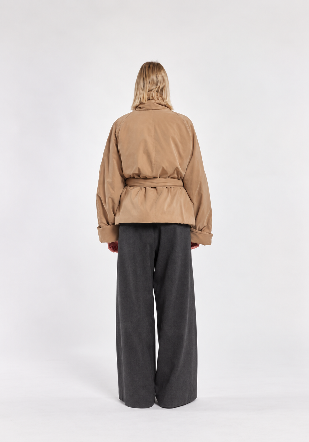 Pantalone Tela Vanda grigio