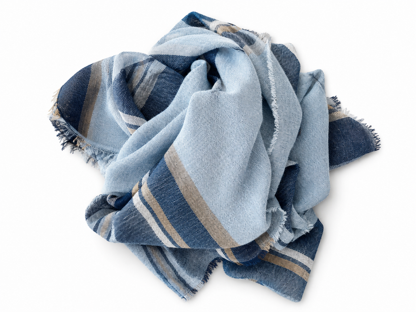 Sciarpa Flirt tartan sky