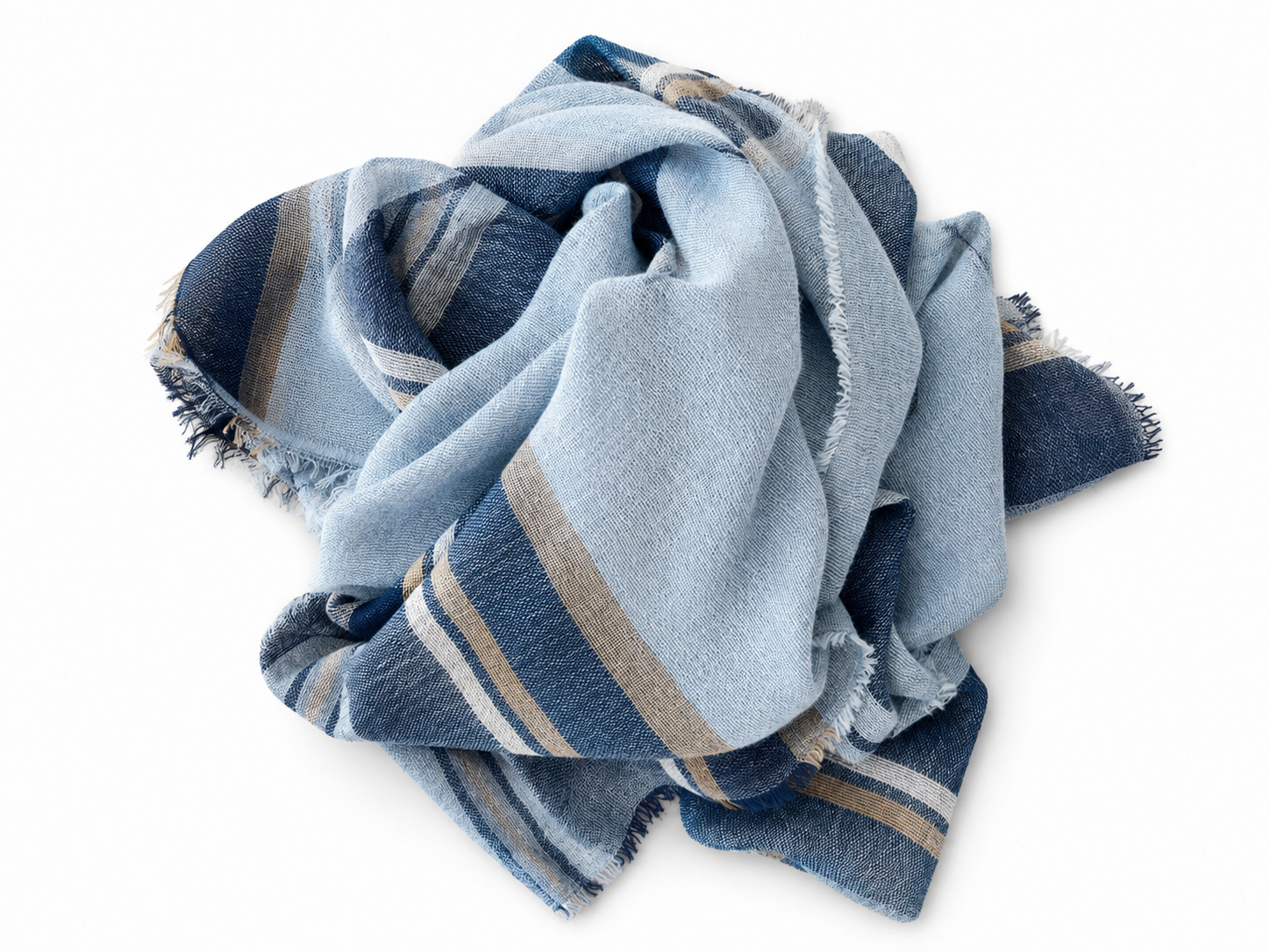 Sciarpa Flirt tartan sky