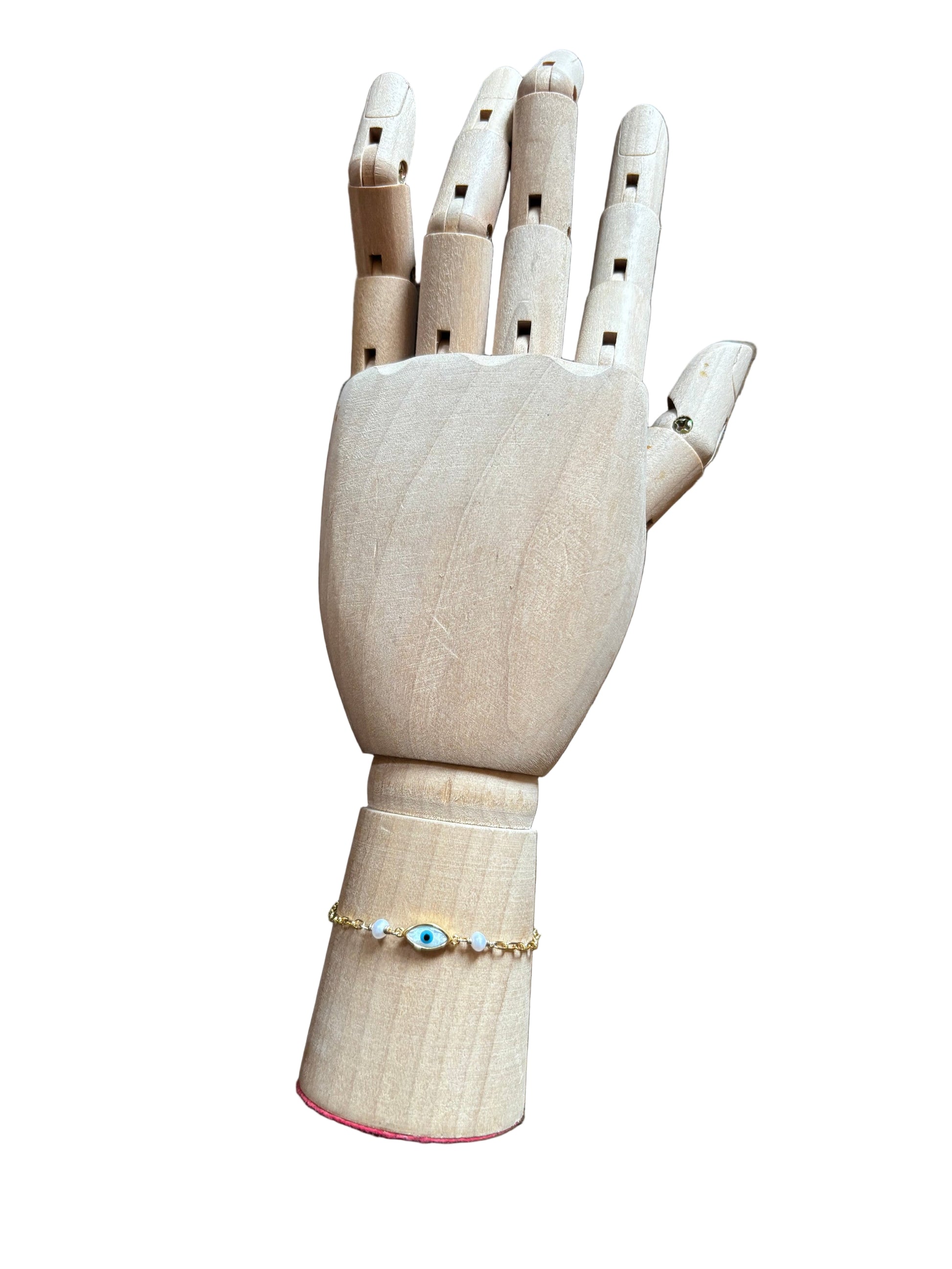 Bracciale Emmevi occhio e perle