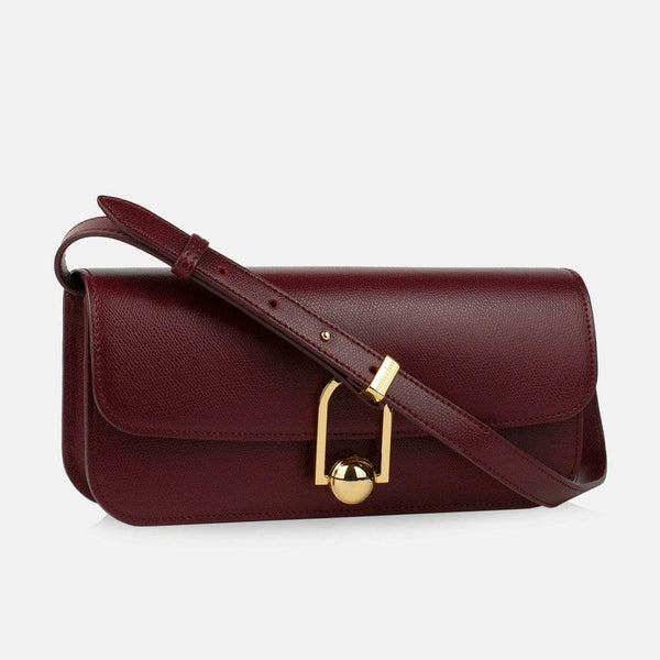 Borsa Maestoso Eon baguette bordeaux