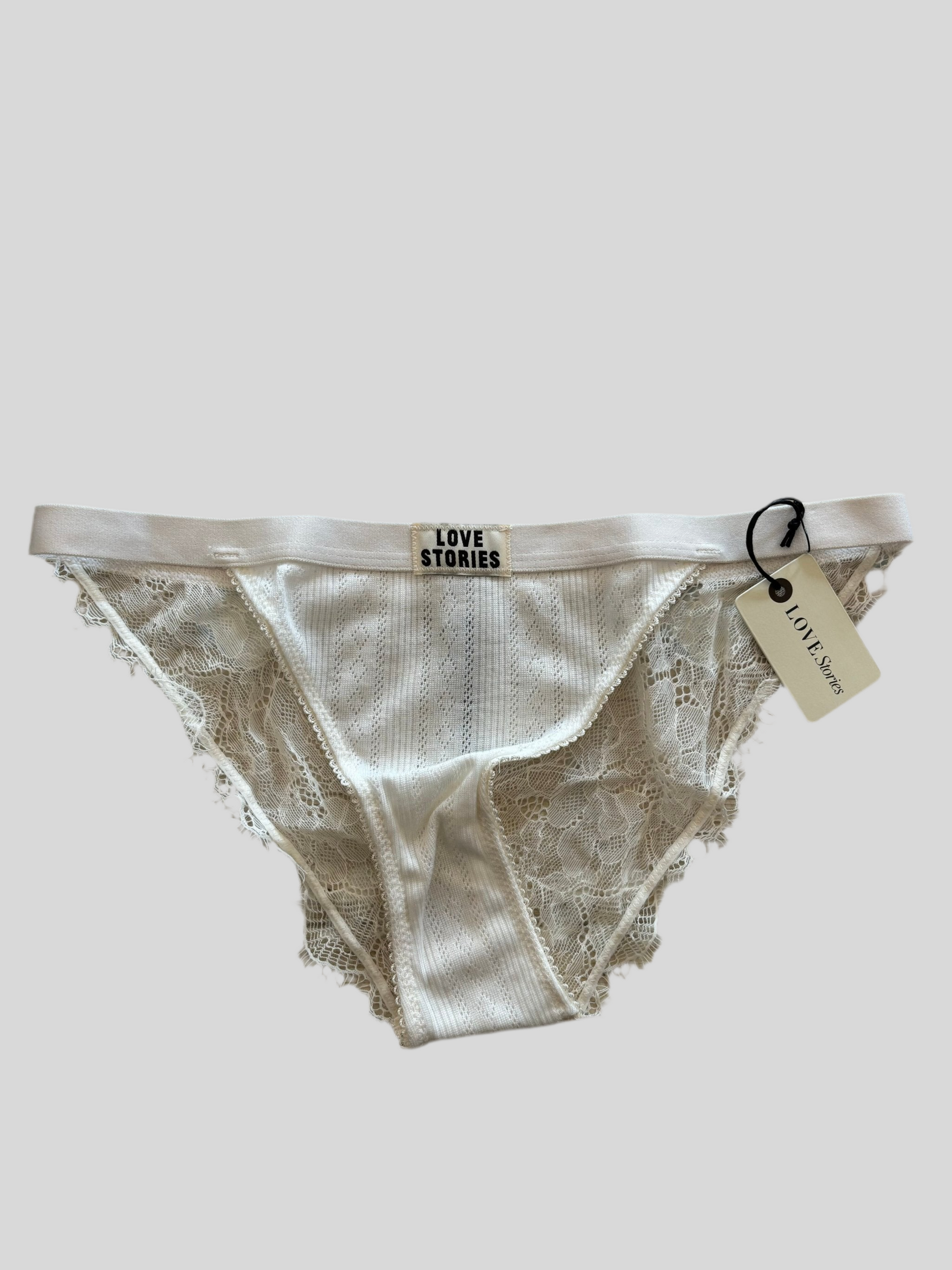 Slip Love Stories Wild Rose Off White