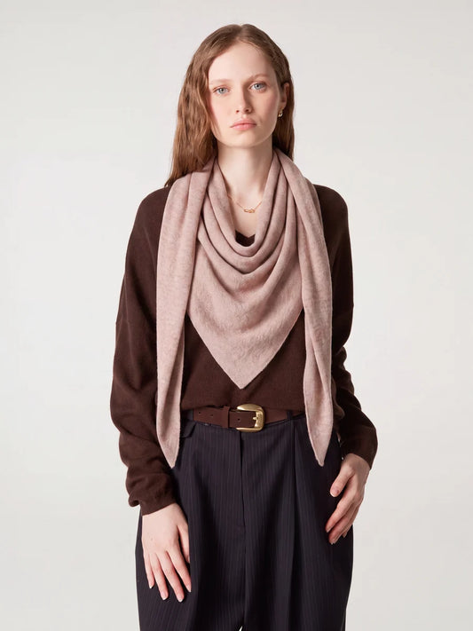 Sciarpa Absolut Cashmere Danika chestnut