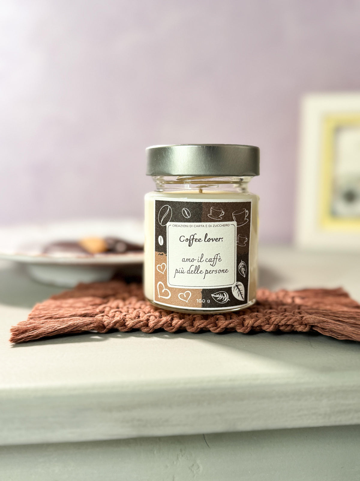 Candela Creazioni di carta e di zucchero - Coffee Mocha