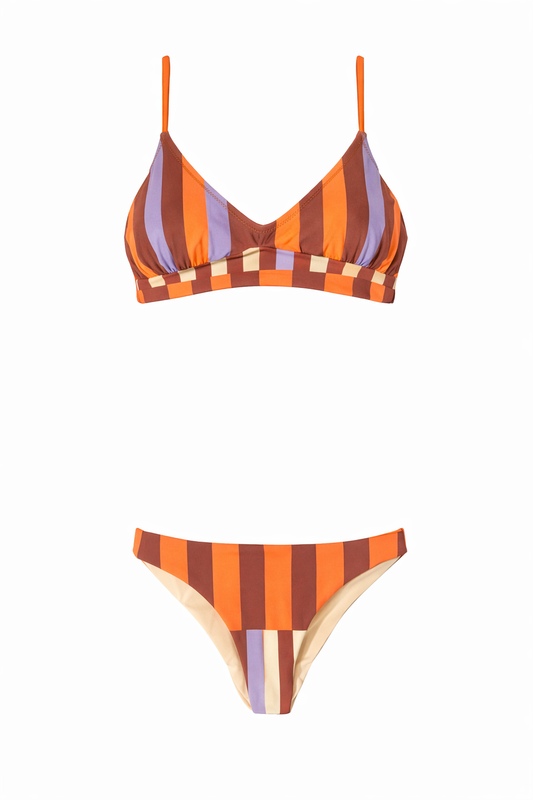 Bikini Mimi a La Mer Federica righe