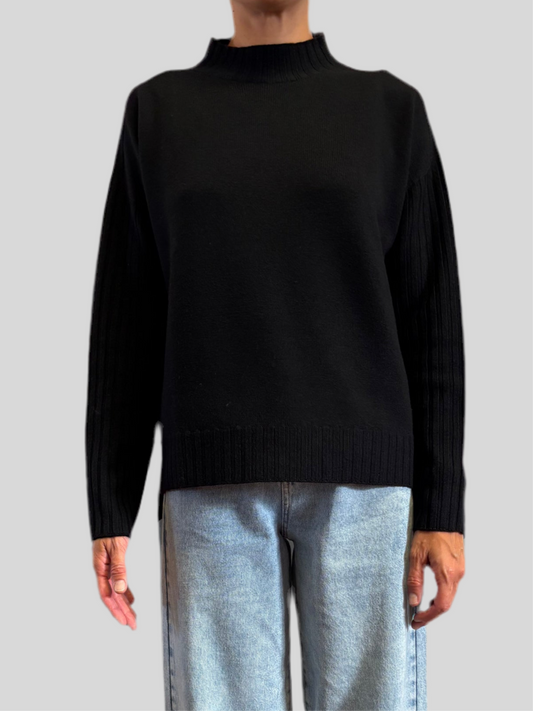 Maglione Flirt lana nero