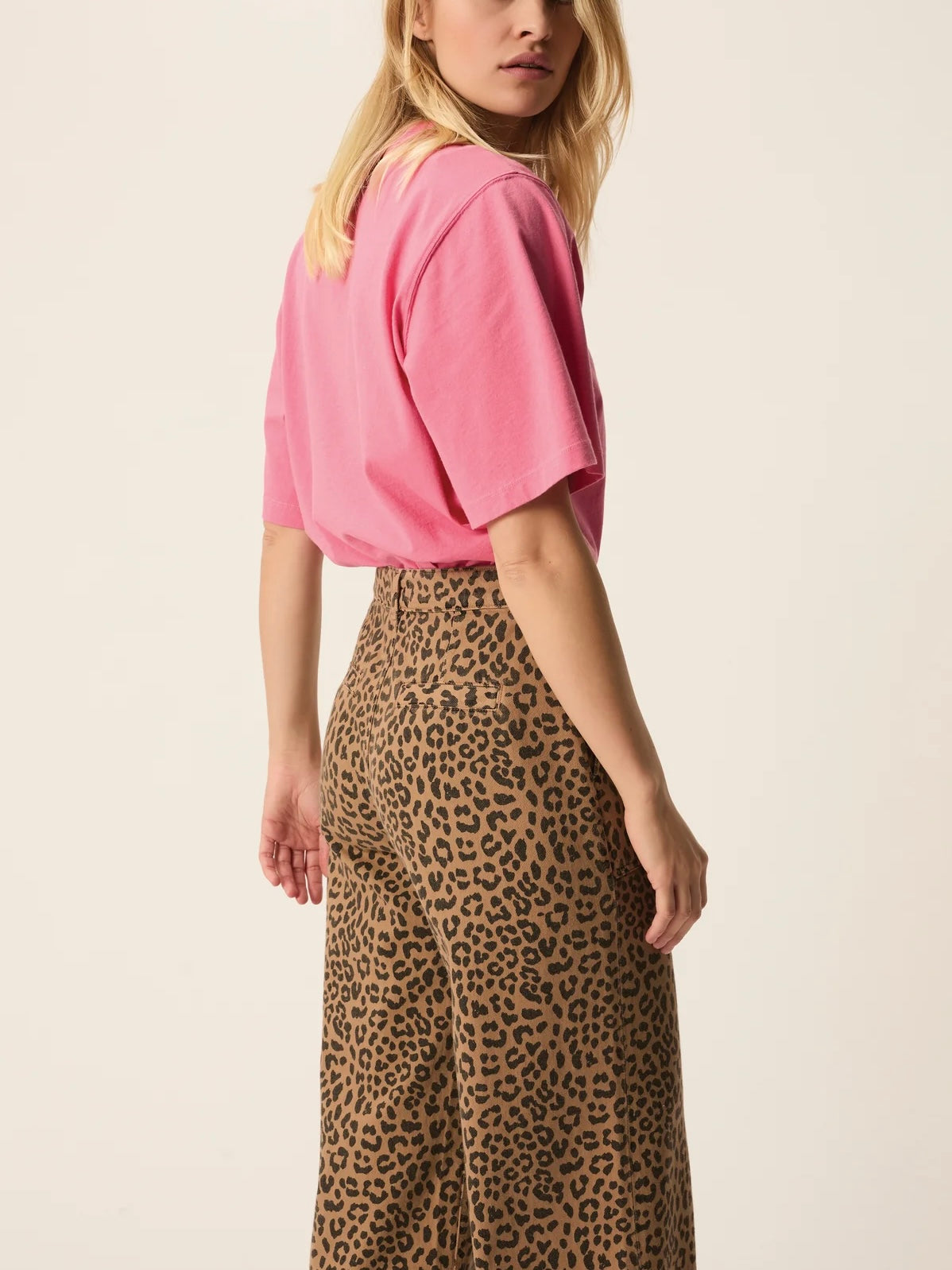 Pantalone Des Petits Hauts Saga Graou leopardato