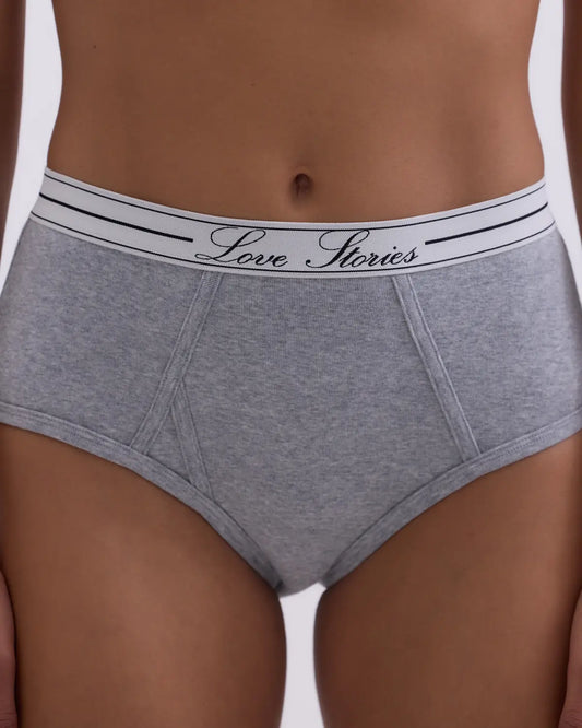 Slip Love Stories Moonflower grey