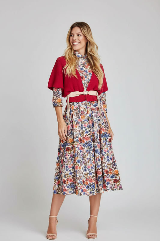 Abito Flirt chemisier fiori