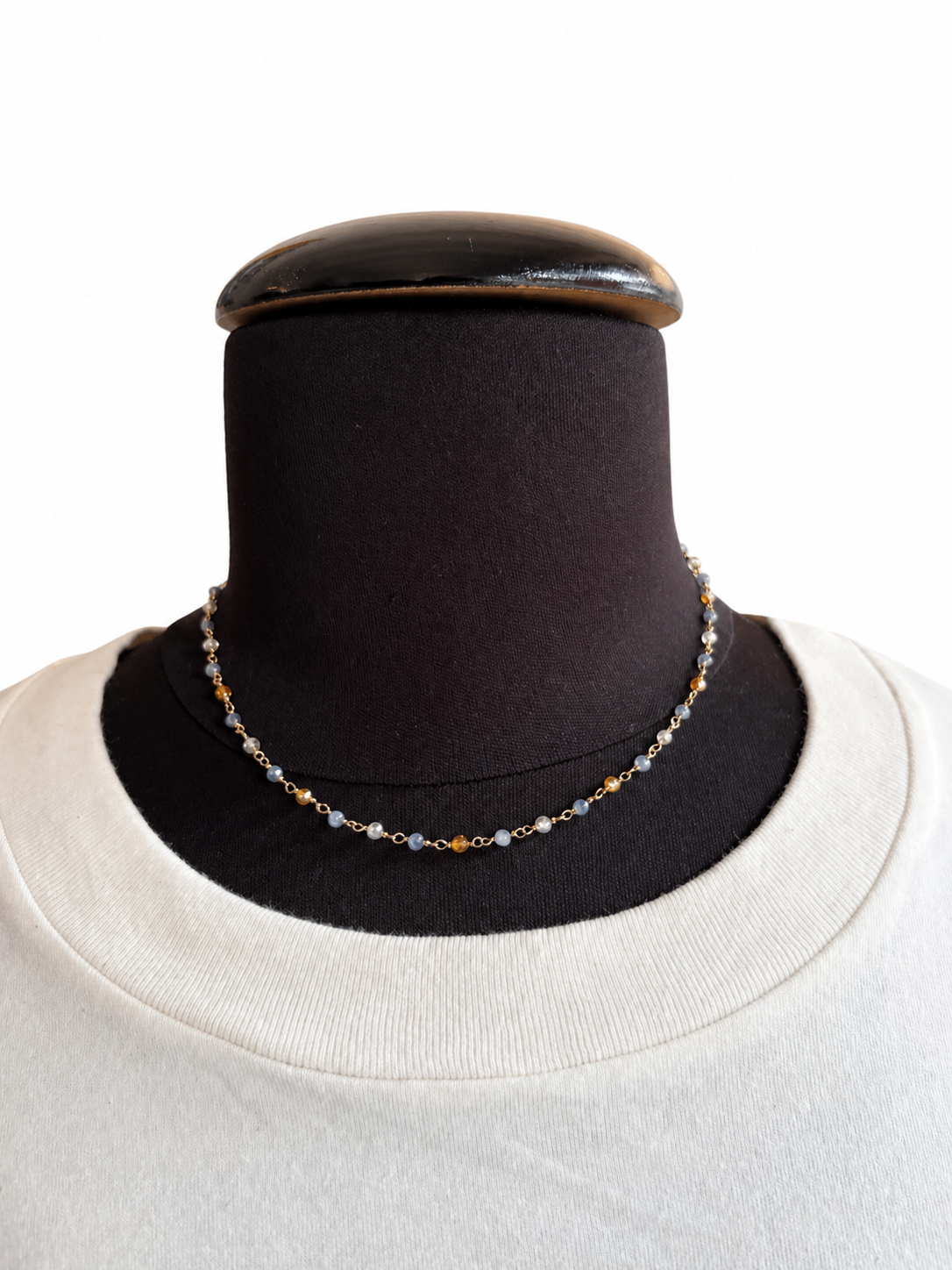 Collana Emmevi rosario zirconi