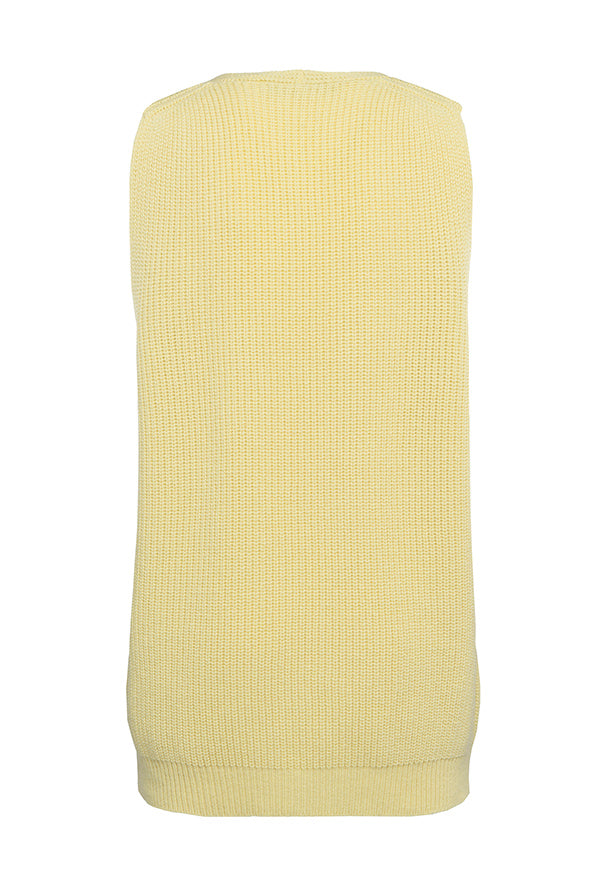Gilet Tela Kelsy limone