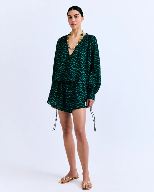 Shorts Love Stories Leonardo dark green