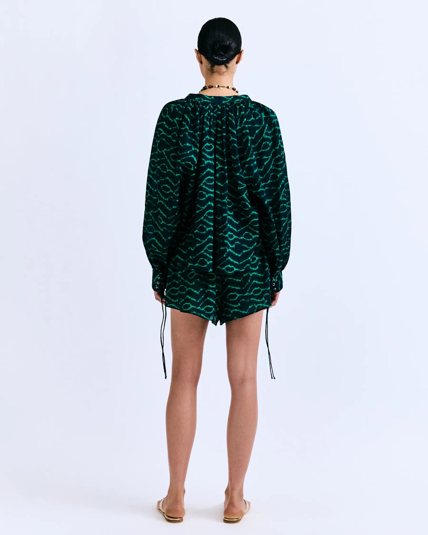 Shorts Love Stories Leonardo dark green