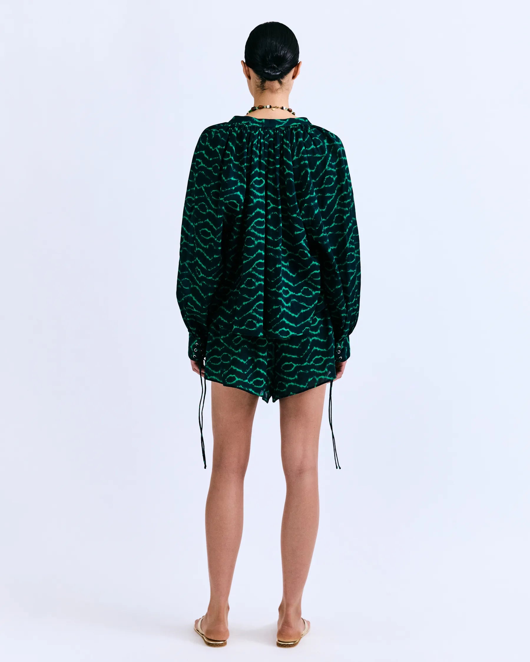 Shorts Love Stories Leonardo dark green