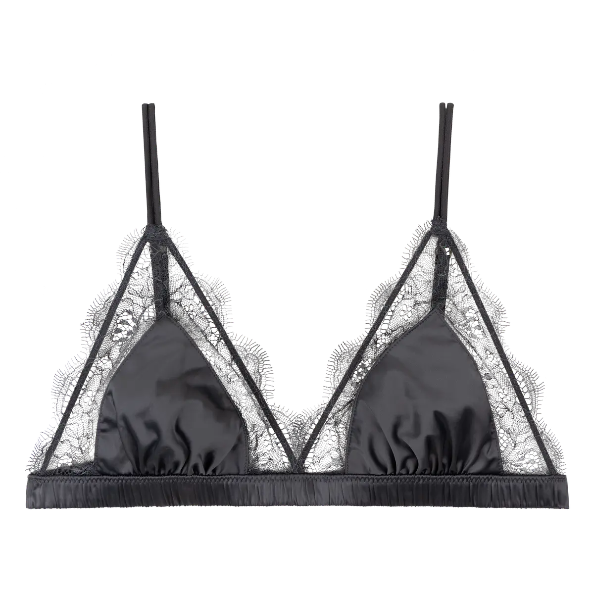 Bralette Love Stories Love Lace antracite grey