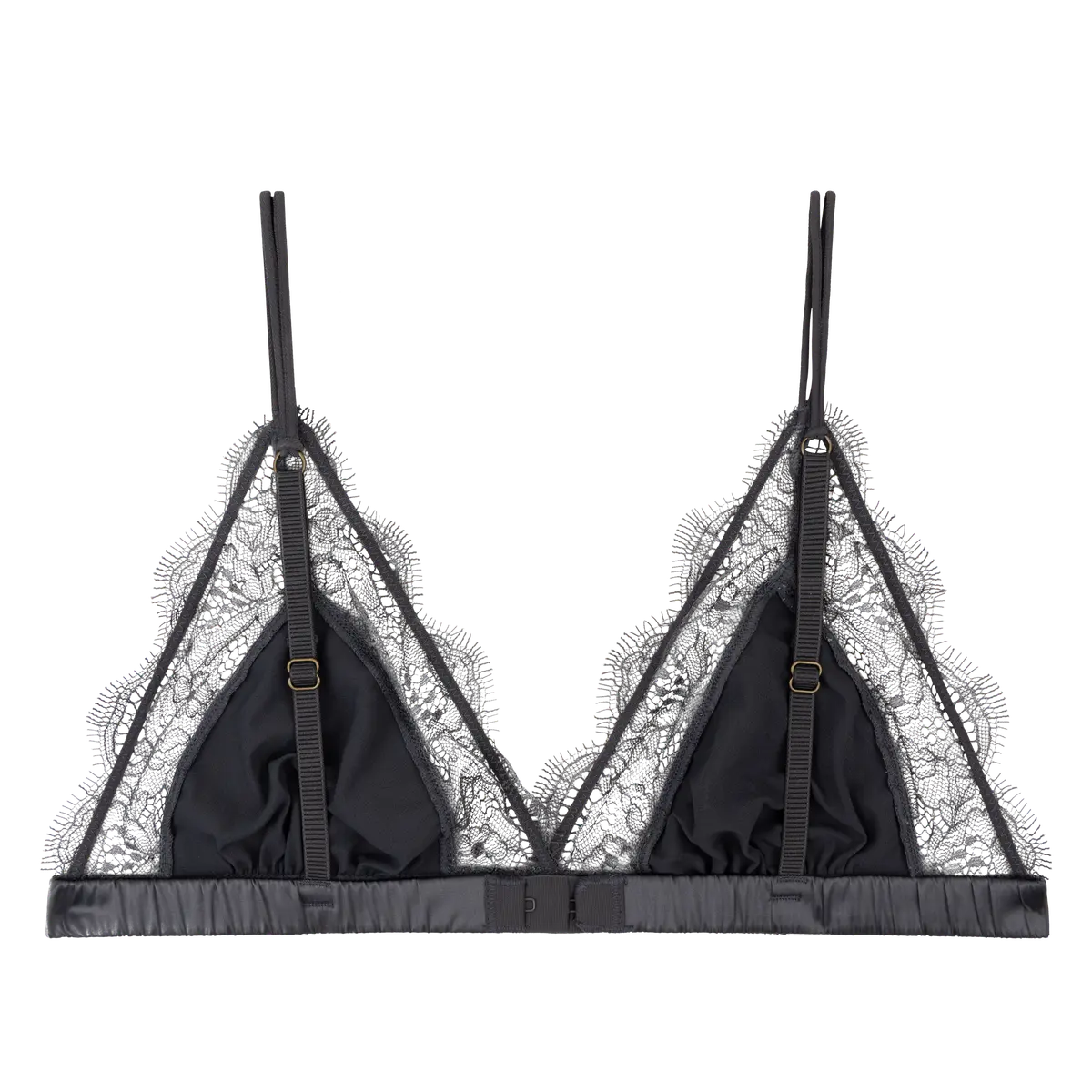 Bralette Love Stories Love Lace antracite grey