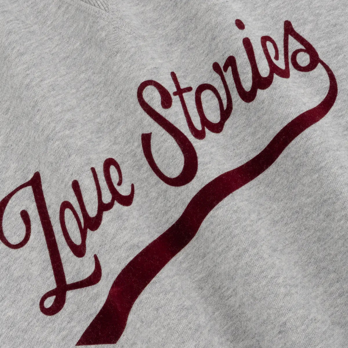 Felpa Love Stories Sloane light grey
