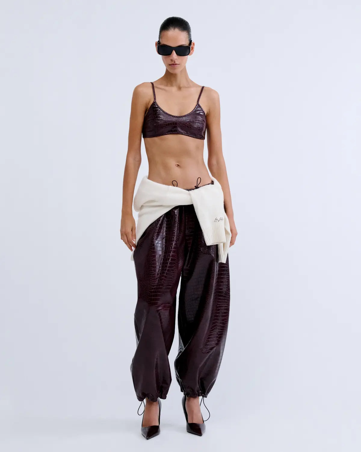 Pantalone Love Stories Fran bordeaux