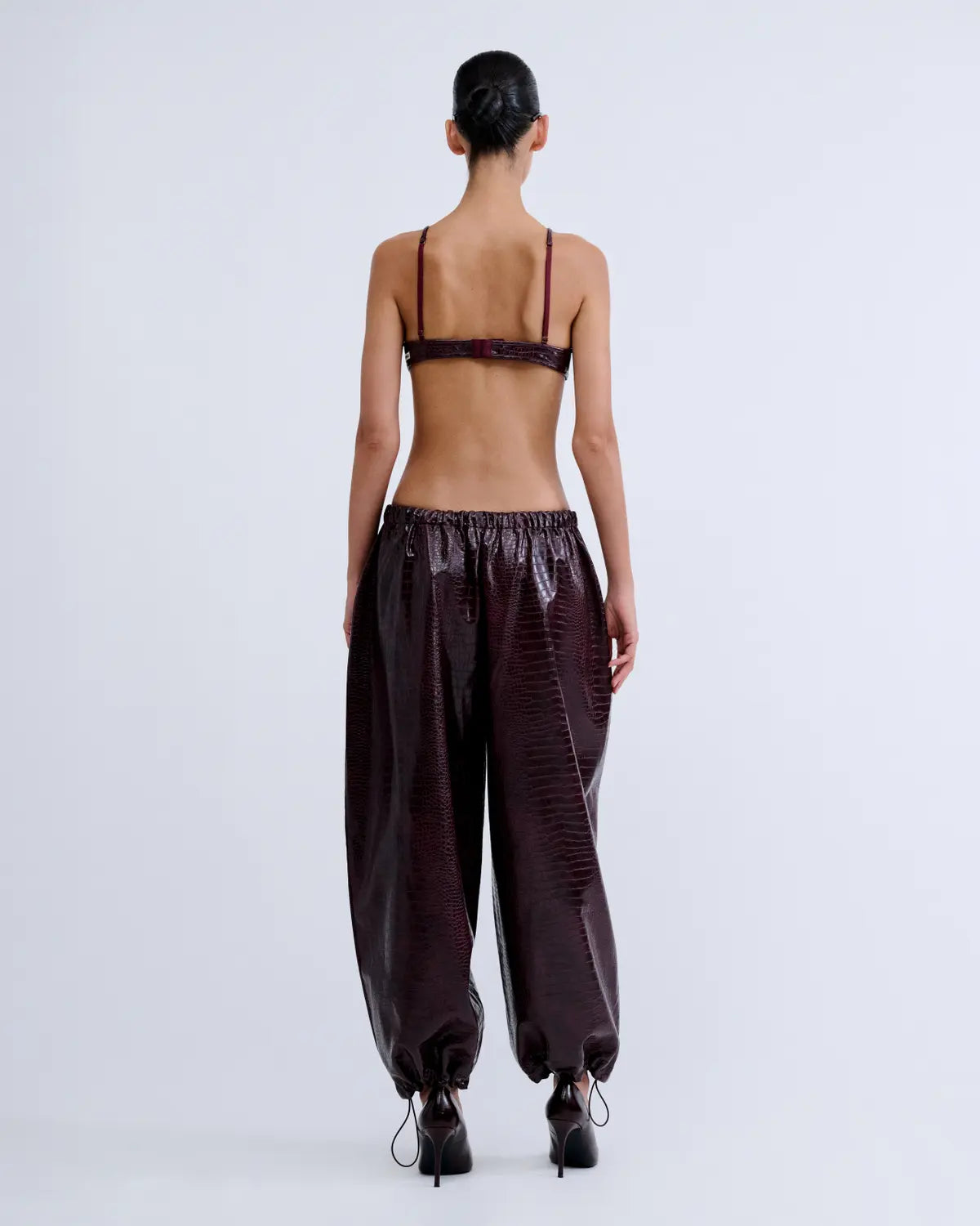 Pantalone Love Stories Fran bordeaux