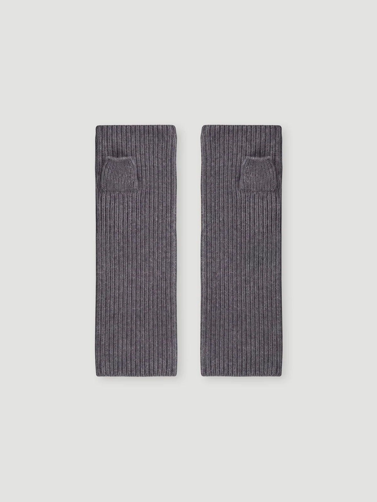 Guanti Absolut Cashmere Leopoldine dark grey melange