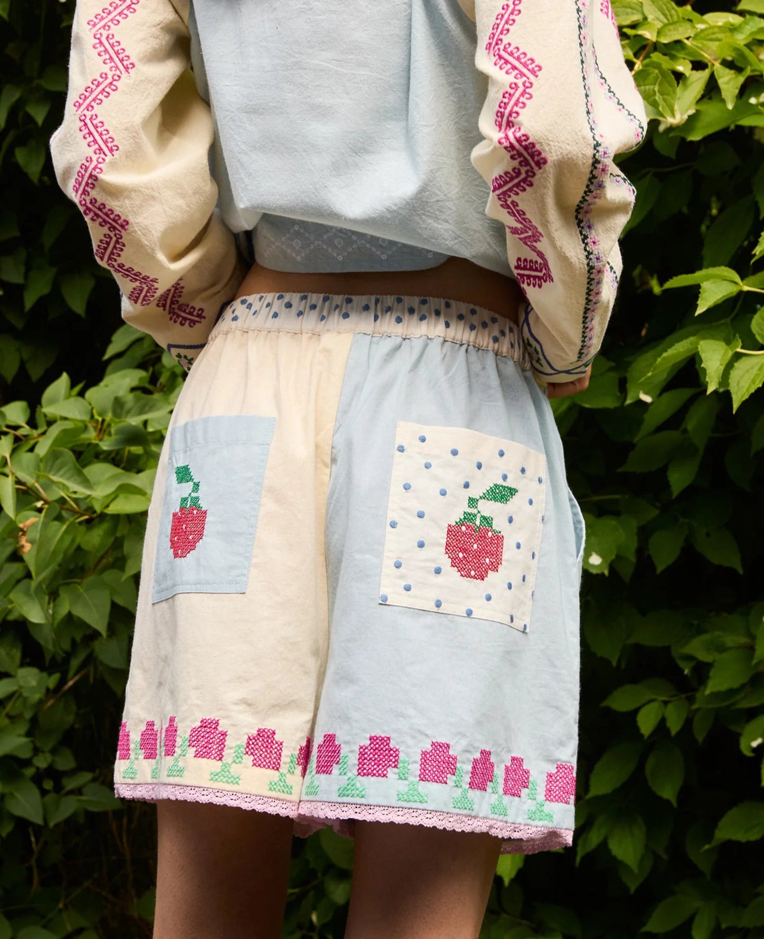 Shorts Sissel Edelbo Myra baby blue