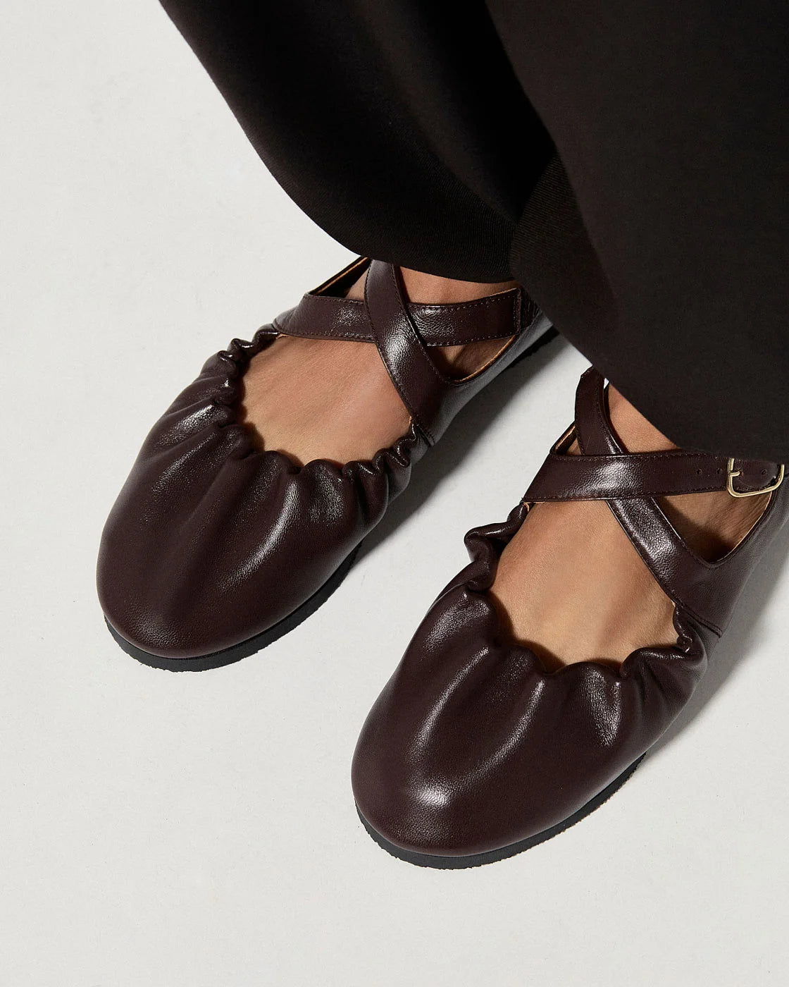 Ballerina Naguisa Bec dark brown