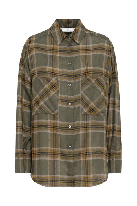 Camicia Tela Nora garza tartan