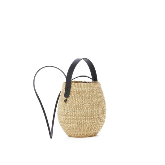 Borsa Muun Oriane Natural Black
