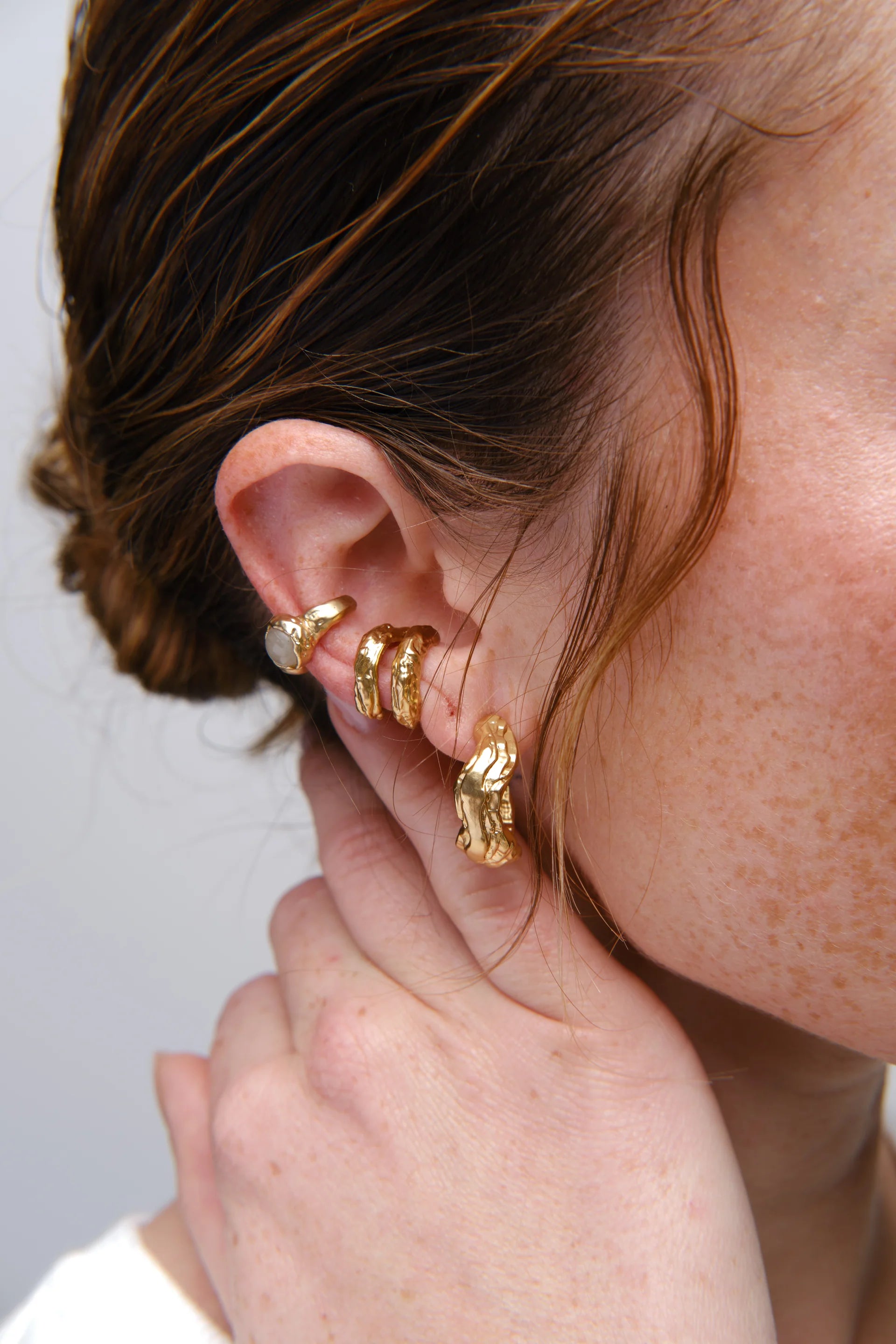 Orecchini Outerin Layered Earth Earcuff