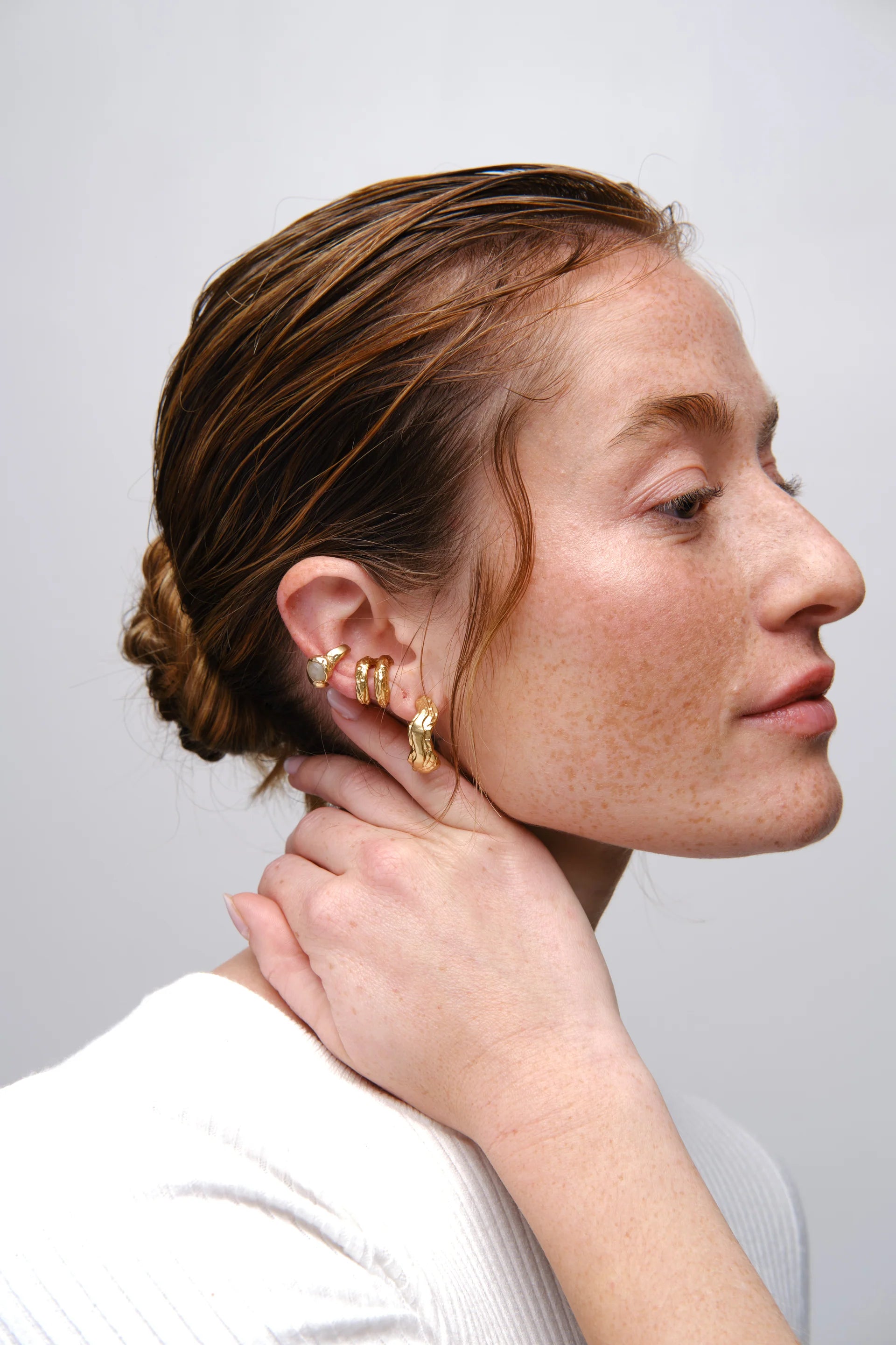 Orecchini Outerin Layered Earth Earcuff