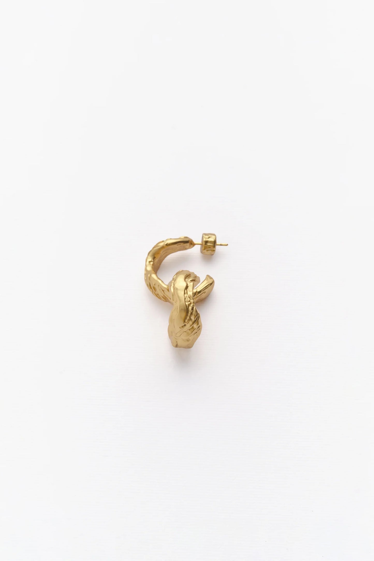Orecchini Outerin Layered Earth Hoop Gold