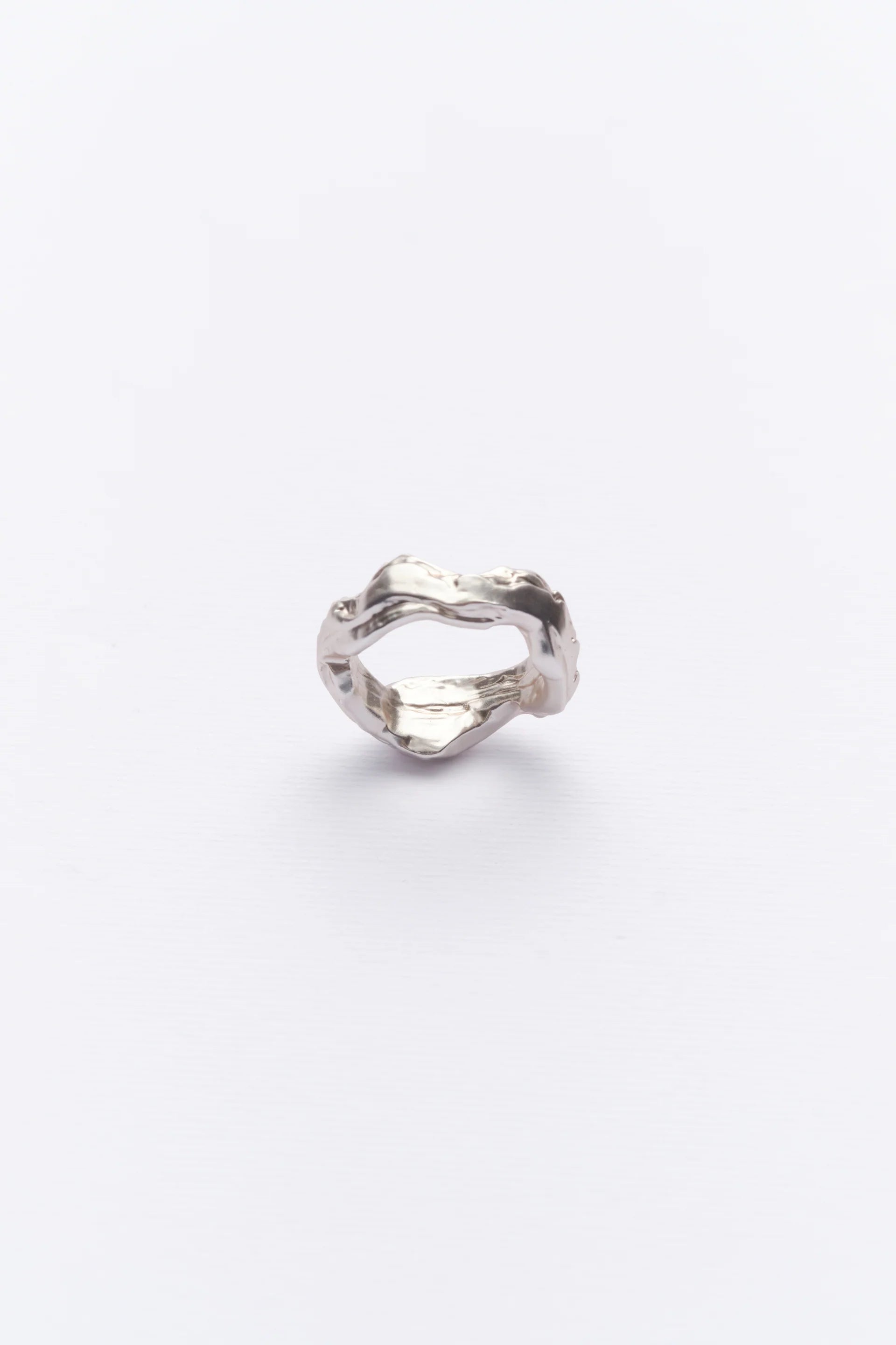Anello Outerin Layered Earth Silver